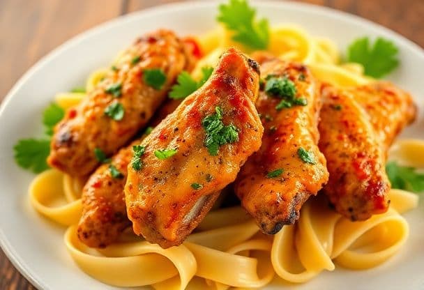 Kipvleugeltjes met Kruidige Pesto