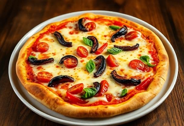 Airfryer Pizza met Groenten