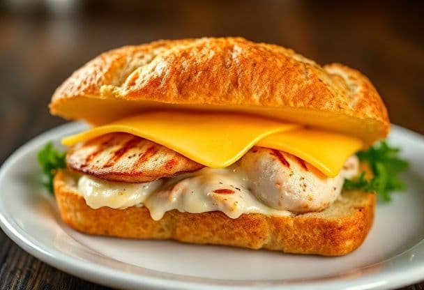 Knapperige Authentieke Tosti met Kipfilet en Gesmolten Kaas in Slechts 10 Minuten