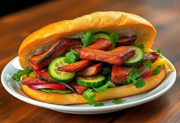 Banh Mi met Varkensvlees
