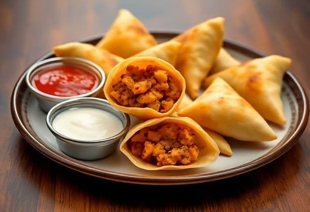 Bladerdeeg Samosa