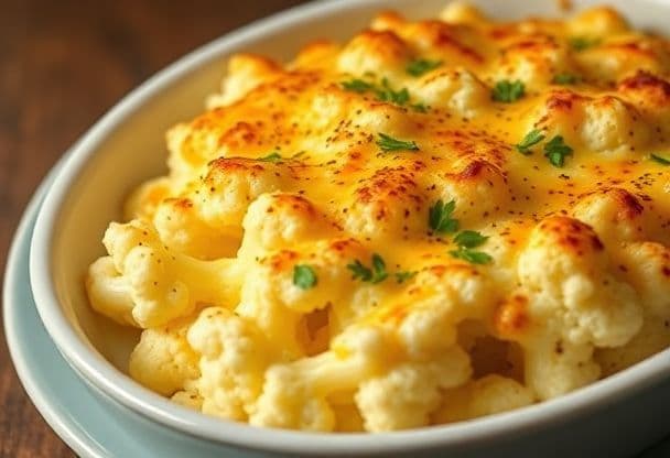 Bloemkoolgratin met Kaas