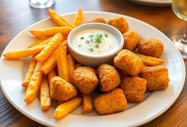 Friet met Kroket en Tzatziki