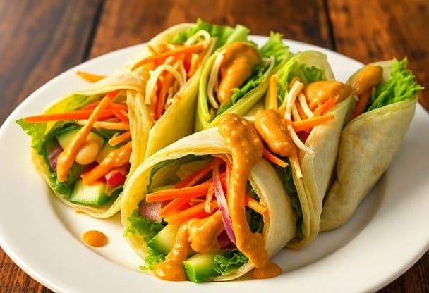 Gado Gado Wraps