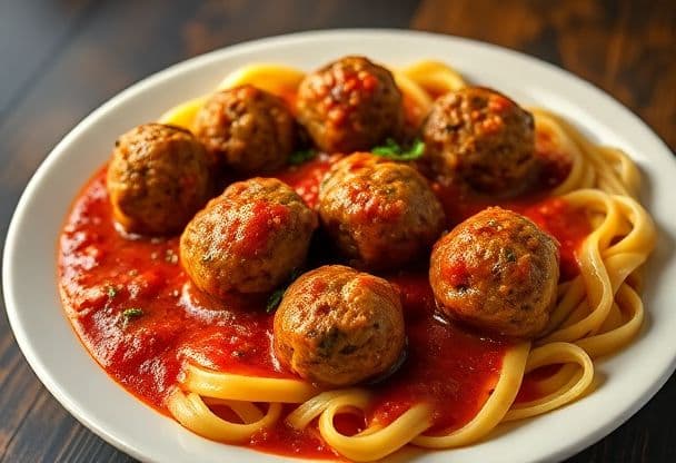 Gehaktballen in Tomatensaus