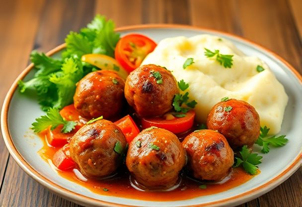 Gehaktballen uit de Air Fryer