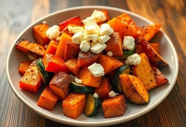 Geroosterde Groenten en Feta Bowl