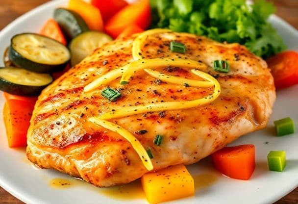 Knapperige Kip met Seizoensgebonden Groenten uit de Oven