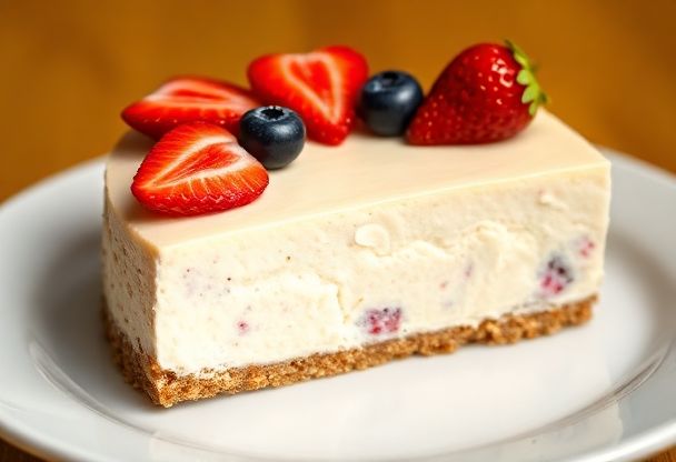 Gezonde Cheesecake
