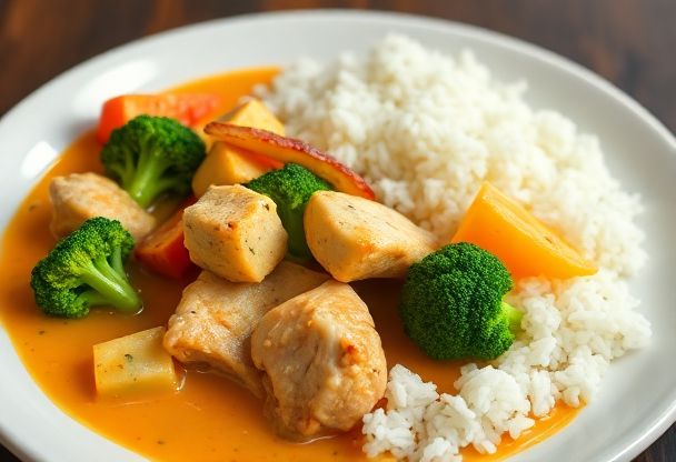 Gezonde Kip Curry
