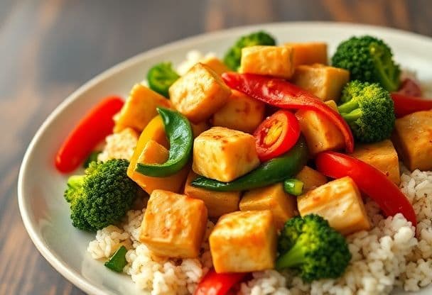 Gezonde Kip en Groenten Wok