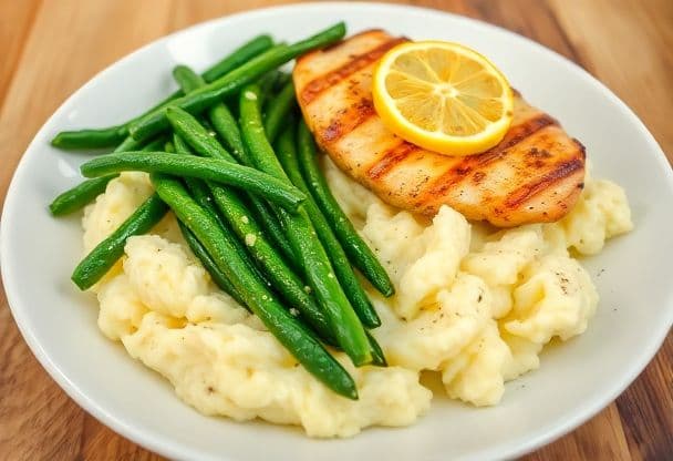 Gezonde Stamppot met Sperziebonen en Kipfilet