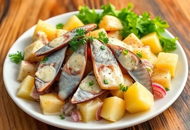 Hollandse Haring Salade