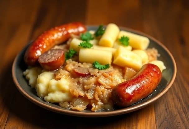 Hollandse Stamppot met Zuurkool