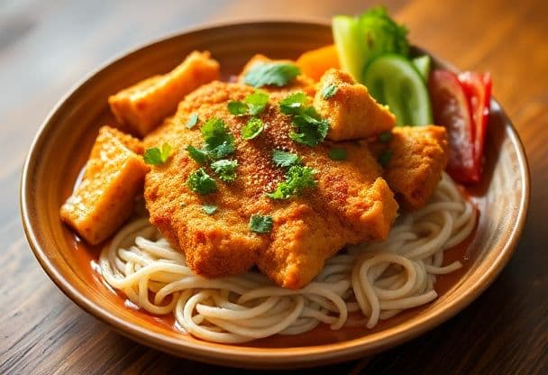 Katsu Curry met Noedels