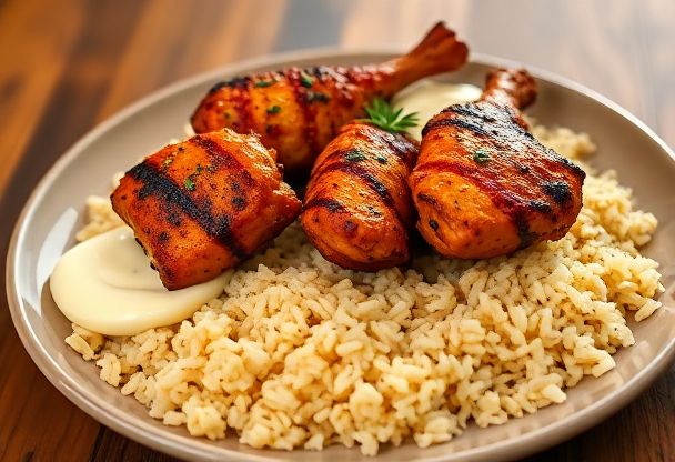 Kip Tandoori met Rijst