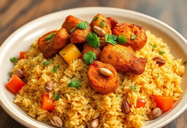Kip Tandoori Rijstschotel