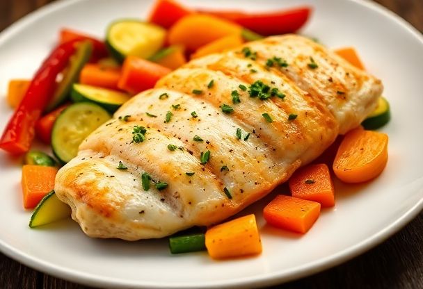 Kipfilet met Groenten