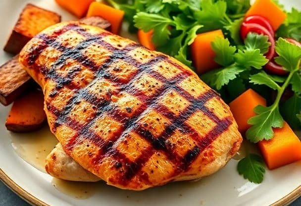 Kipfilet met Zoete Aardappel