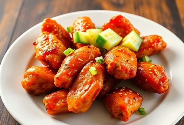 Pittige Sriracha Kipvleugeltjes