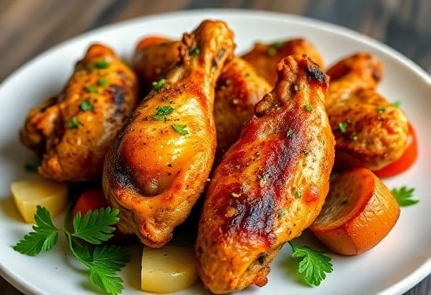 Kipvleugeltjes met Italiaanse Kruiden
