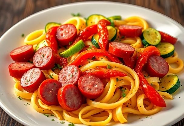 Knakworst Pasta