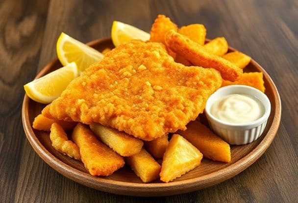 Knapperige Vis en Chips in 20 Minuten - Snelle en Heerlijke Maaltijd