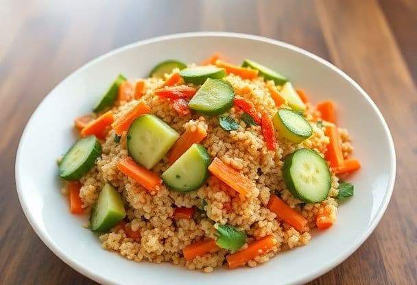 Koreaanse Bulgur Salade