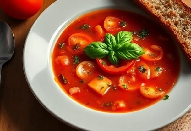 Kruidige Tomaten Soep
