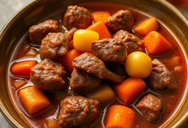 Lamstoofpot met Seizoensgroenten