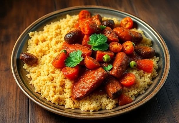 Marokkaanse Tajine met Aubergine en Kruiden