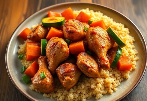 Marokkaanse Tajine met Kip en Groenten