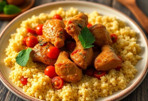 Marokkaanse Tajine met Kip en Munt
