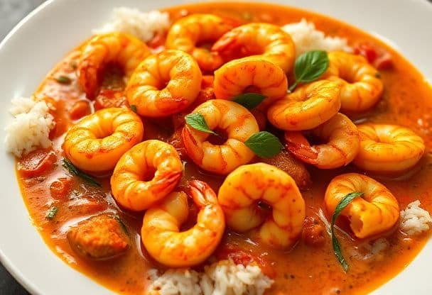 Masala Garnalen Curry