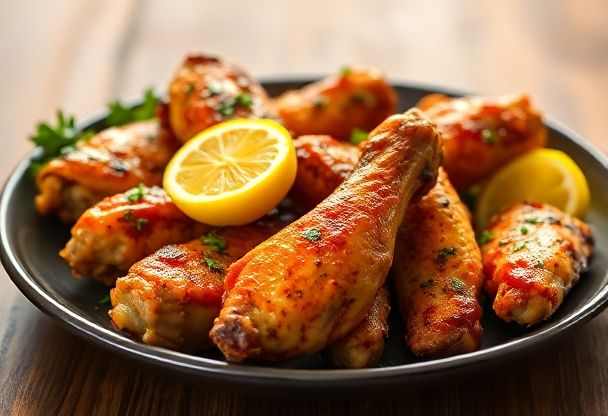 Mediterrane Kipkluifjes met Citroen en Oregano