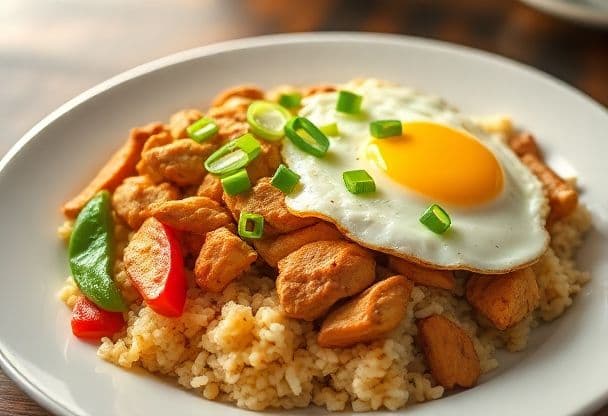 Nasi Goreng met Kip en Paprika