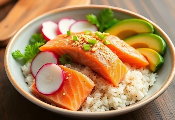 Poké Bowl met Zalm