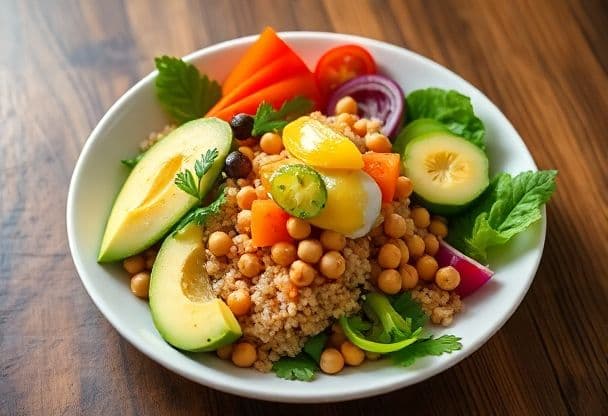 Poké Bowl met Kikkererwten