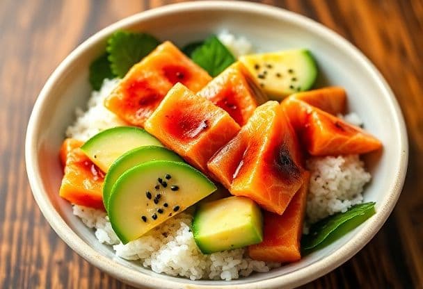 Poké Bowl met Zalm