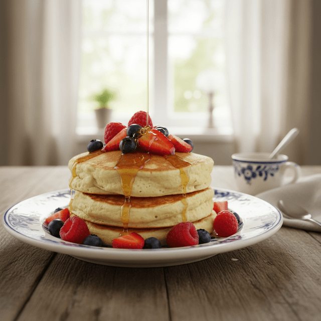 Romige Griekse Yoghurt Pannenkoeken in 20 Minuten