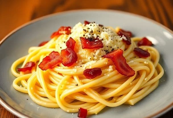Romige Pasta Carbonara op de Authentieke Manier in 20 Minuten