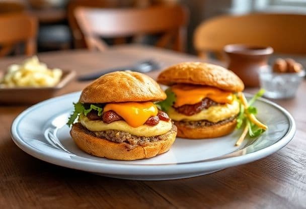 Romige Smashed Burgers met Knapperige Sriracha Mayo in 30 Minuten