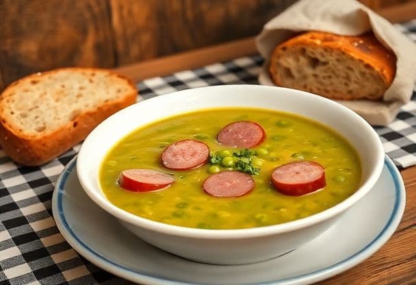 Romige Snert met Rookworst: Authentiek en Snel in 30 Minuten