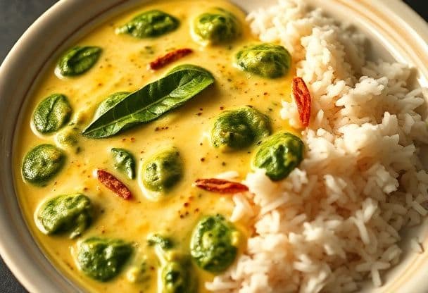 Romige Spinazie Curry