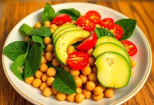 Smaakvolle Vegan Poké Bowl met Kikkererwten en Avocado - Gezonde en Snelle Maaltijd