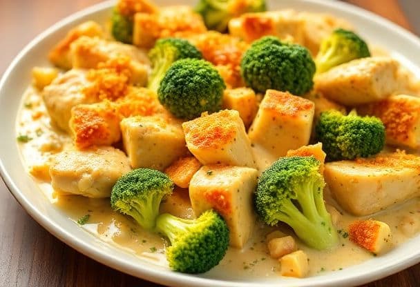 Snelle Broccoli Kip Ovenschotel