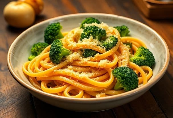 Snelle Pasta met Broccoli en Parmezaan