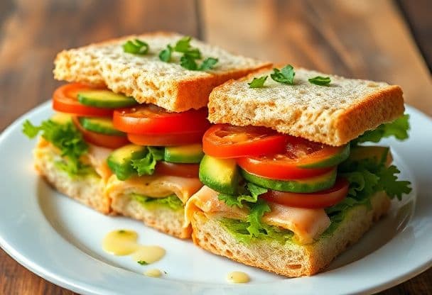Snelle Gevulde Sandwiches