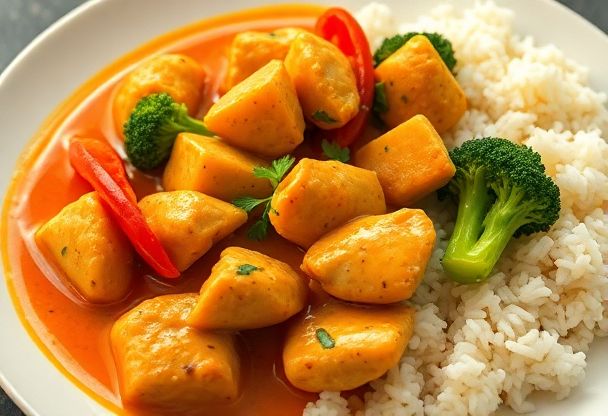 Snelle Gezonde Kip Curry