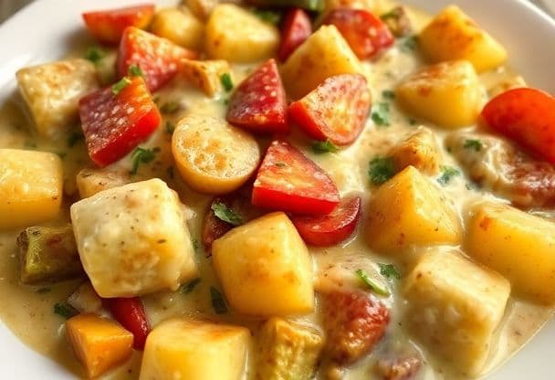 Snelle Groente Ovenschotel met Aardappelen